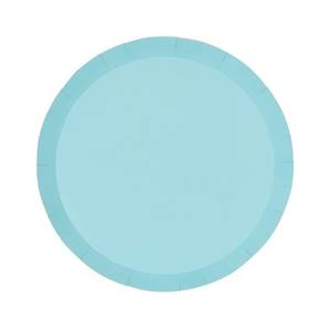 Pastel Blue Plates 20pk