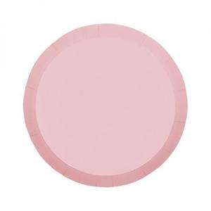 Pastel Pink Plates 20pk