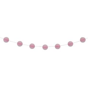 Internet only: Pink Honeycomb Ball Garland