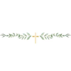 Botanical Cross Garland