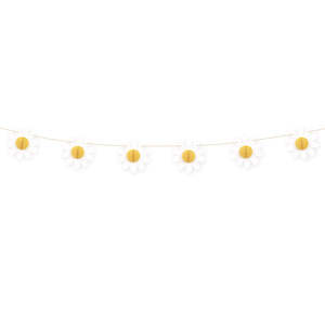 Internet only: Daisy Chain Honeycomb Garland