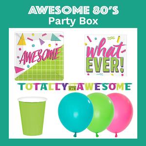 Internet only: Awesome 80's Party Box