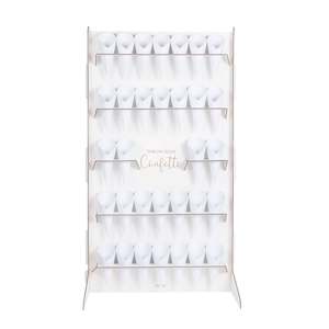 Internet only: Wedding Confetti Stand and 32 Cones