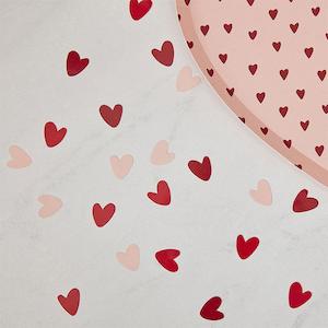 Pink and Red Biodegradable Heart Confetti