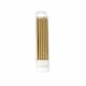 Tall Gold Candles 12pk