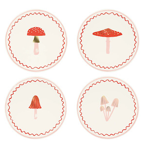 Merry Mushroom Side Plates