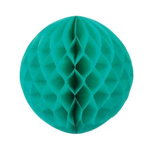 Turquoise Honeycomb Balls 25cm