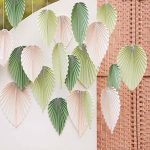 Sage & Cream Palm Backdrop