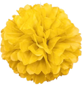 Yellow Pom Pom (Puff Ball)