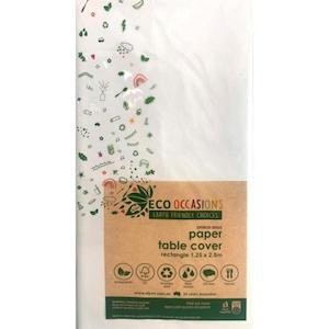 White Paper Tablecover