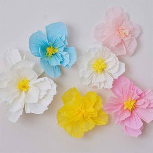 Spring Tissue Paper Flowers 6pk