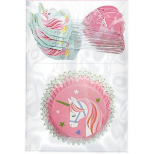 Unicorn Cupcake Cases & Toppers