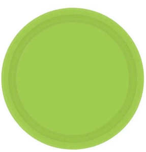 Kiwi Green Plates 8pk