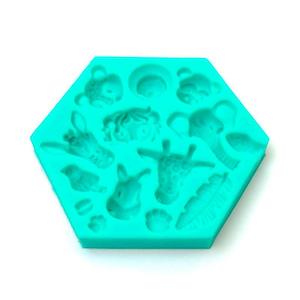 Jungle Animals Silicone Mould