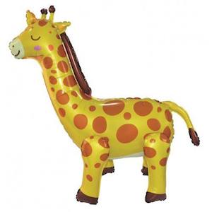 Internet only: Standing Airz Giraffe Foil Balloon