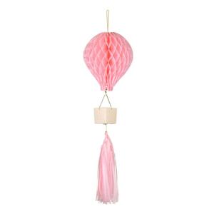 Pink Honeycomb Hot Air Balloon