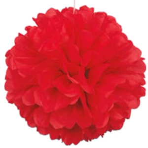 Red Pom Pom (Puff Ball)