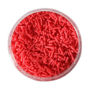 Red Jimmies Sprinkles