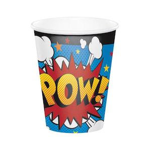 Internet only: Superhero Party Cups 8pk