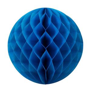 True Blue Honeycomb Balls 25cm