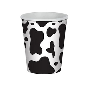 Cow Print Cups