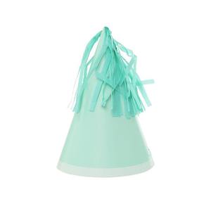 Pastel Mint Green Party Hats 10pk