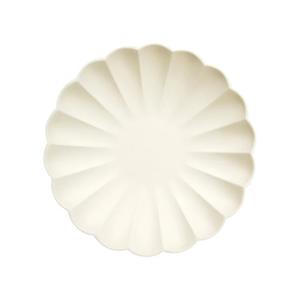 Cream Compostable Plates 8pk