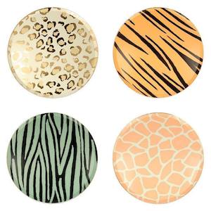 Safari Animal Large Plates 8pk