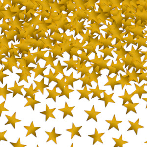 Gold Star Confetti