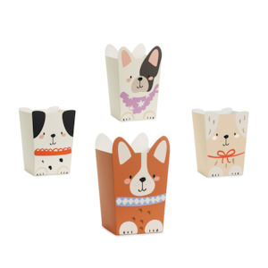 Dog Popcorn Boxes 6pk