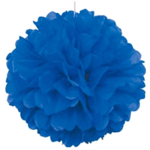 Internet only: Royal Blue Pom Pom (Puff Ball)