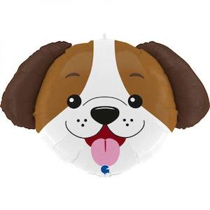 Jumbo Dog Head Foil Balloon