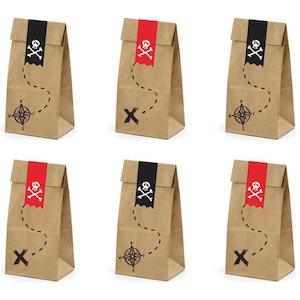 Pirate Treat Bags 6pk