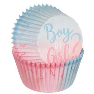 Internet only: Gender Reveal Cupcake Baking Cups 75pk