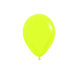 Mini Neon Yellow Balloons