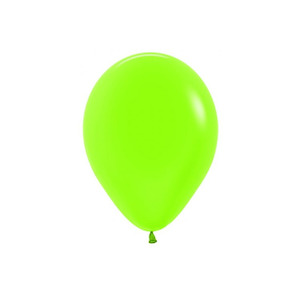 Mini Neon Green Balloons