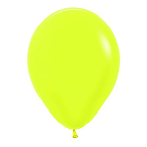 Neon Yellow Balloons