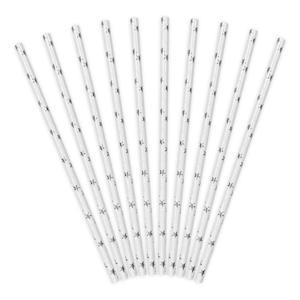 Silver Star Straws 10pk