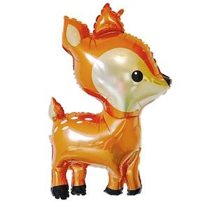 Jumbo Woodland Deer Foil Balloon