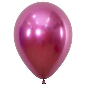 Metallic Fuchsia Balloons