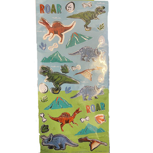 Foil Dinosaur Stickers