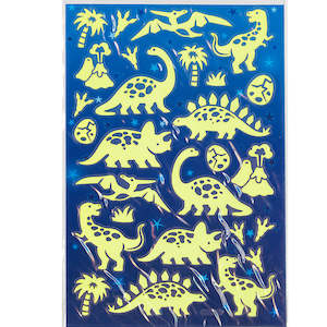 Glow In The Dark Dinosaur Stickers