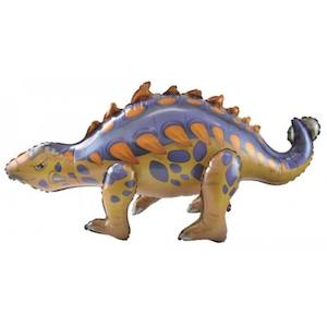 Internet only: Standing Airz Ankylosaurus Foil Balloon