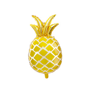 Gold Pineapple Foil Balloon