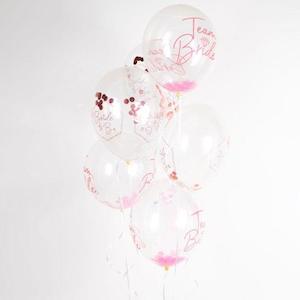 Bridal Shower Confetti Balloons 6pk