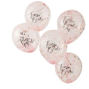 Floral Hen Party Confetti Balloons 5pk