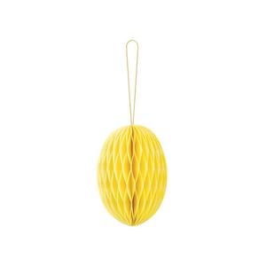 Yellow Egg Honeycomb Decoration