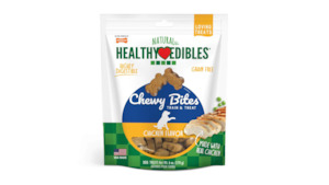 Healthy Edibles Chewy Bites Chicken Dog Treats 170g