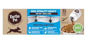 Pet: Earthz Pet Vitality Gravy - Fish 1 Pack (5 Bottles)