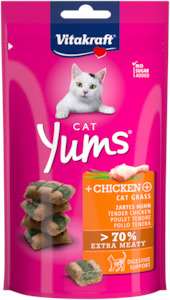 Vitakraft Yums® Chicken & Cat Grass 40g